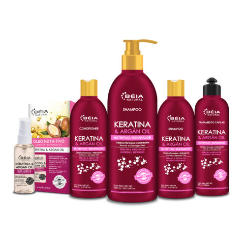 Línea Completa KERATINA & ARGÁN OIL - PRESENTACION