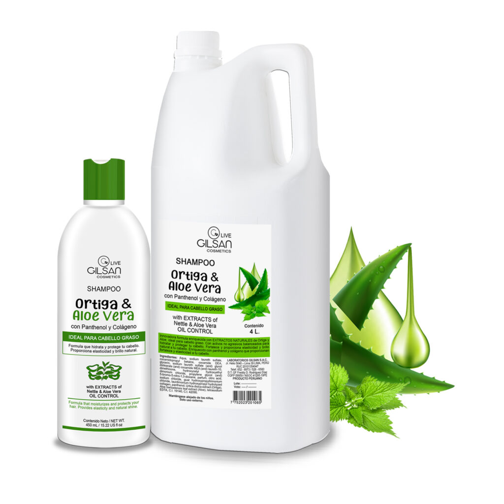 Shampoo Ortiga & Aloe Laboratorios GILSAN